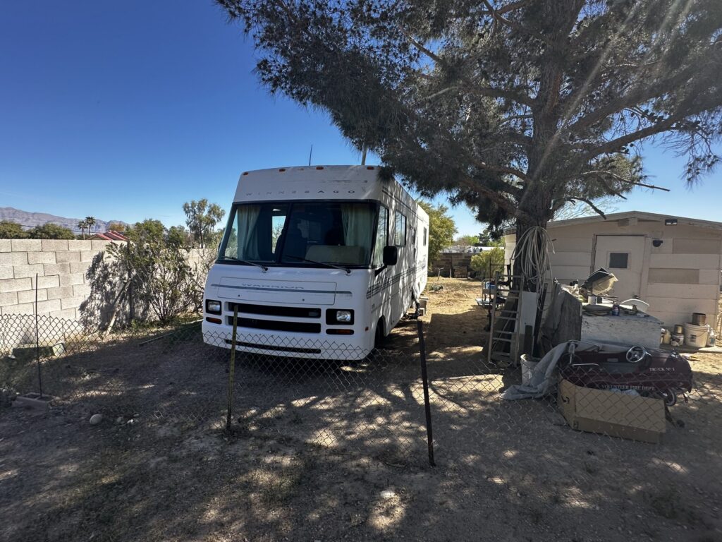 How to Remove old RV henderon Las Vegas