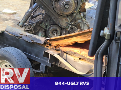 Part Removal RV Wrecking Services Onsite or Offsite