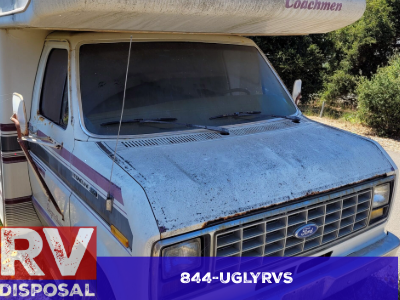 Los Osos, California Abandoned RV Pickup