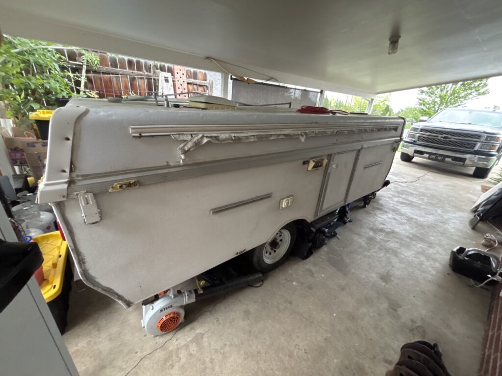 Popup Camper Demo and Removal Services Near Louisville Kentucky